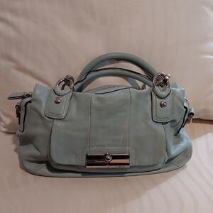 COACH Elegant Blue Handbag